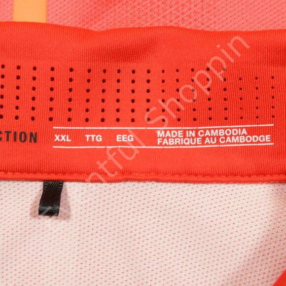 Nike Tiger Woods Ombre Glow Golf Polo Shirt in Red Size 2XL - Picture 5 of 7